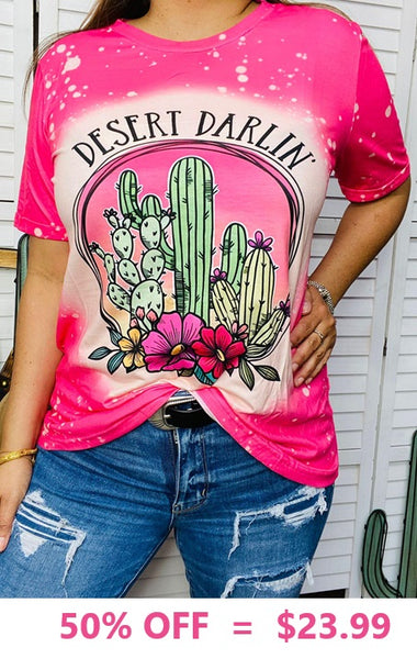 pink cactus shirt