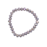 Lavender Crystal stretch bracelets (1pc-3pc)