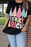 Merry & Bright graphic tee