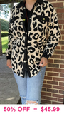 Leopard button up Shacket