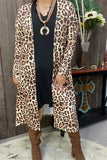 Leopard Duster with pockets