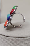 RING : COLORFUL CONCHO  RING