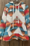 Grey Tribal hoodie