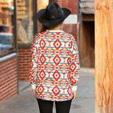 Santa Fe tribal long sleeve top