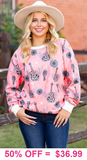 Pink Rock and Roll sweatshirt