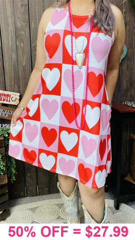 Valentines Heart dress