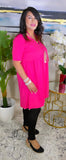 S, M, L Pink baby doll dress