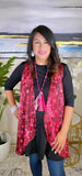 SALE: Pink Snake Vest with Black Back