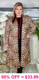 Leopard Duster with pockets