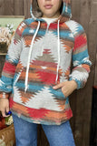 Grey Tribal hoodie