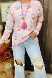 Blush Santa Sweatshirt