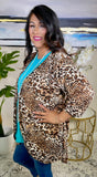 Light Leopard spotted Cardigan