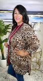 Light Leopard spotted Cardigan