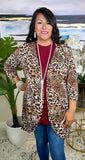 Light Leopard spotted Cardigan