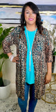 SALE : Leopard Sheer Cardigan