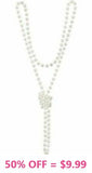 Pearl 60" Strand Layering Necklace