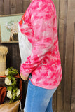 Santa Pink long sleeve top